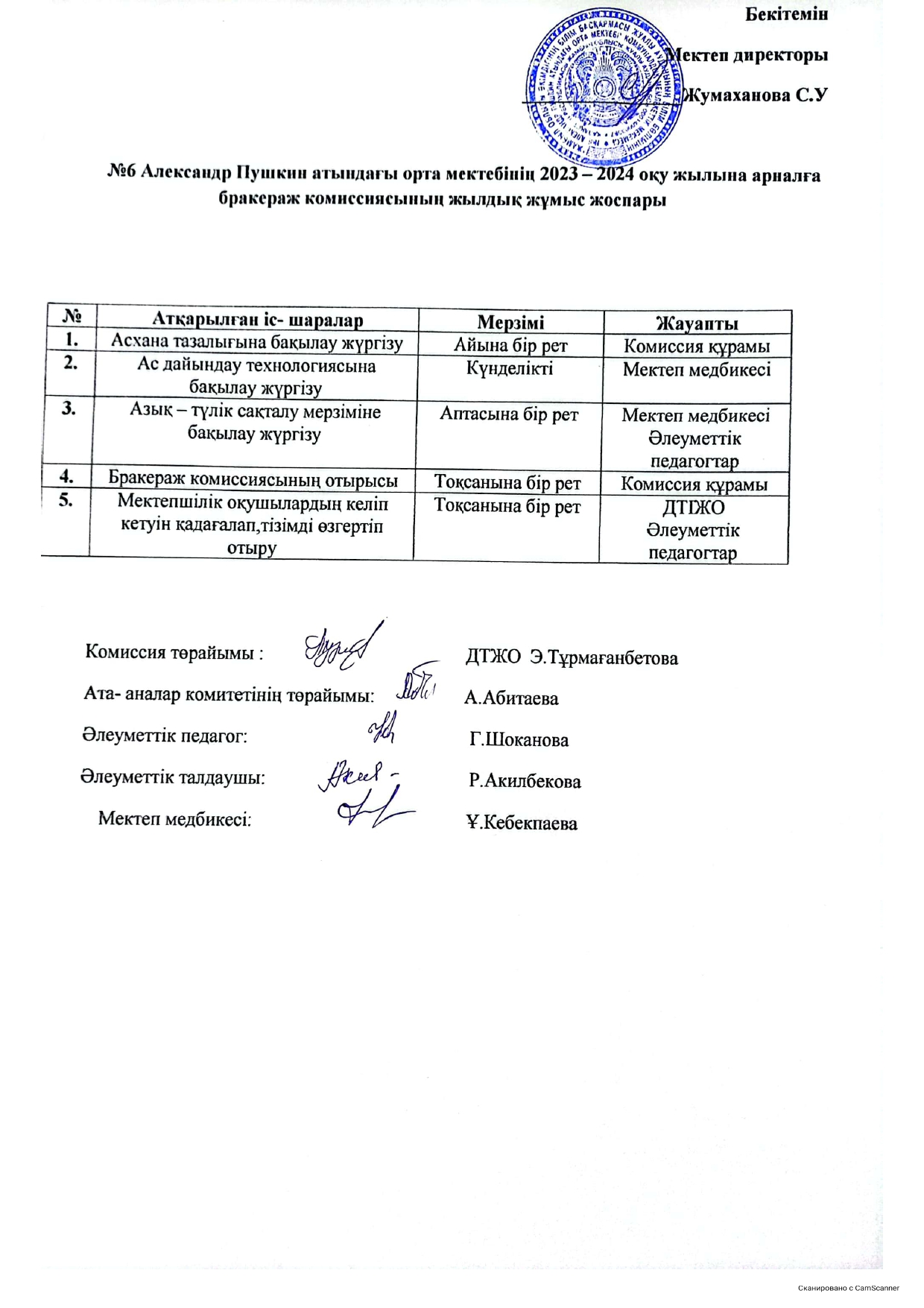 Мектеп асханасы